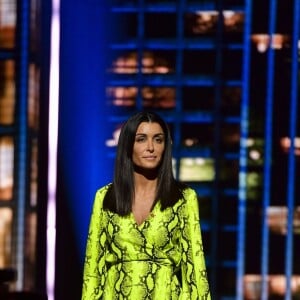 Exclusif - Jenifer (Jenifer Bartoli) - Enregistrement de l'émission "Les 40 ans de Starmania" les stars chantent pour le Sidaction au Palais des Congrès à Paris, le 29 mars 2019. © Pierre Perusseau/Bestimage