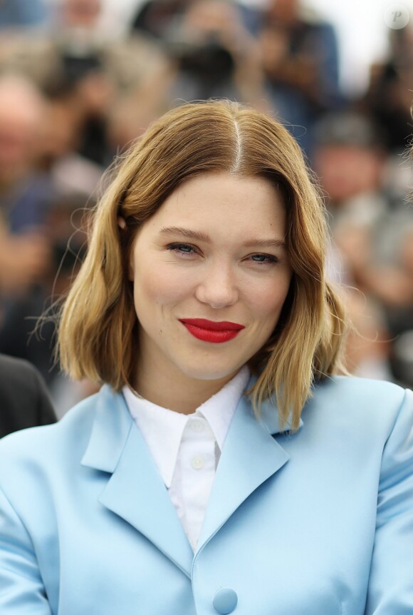 Léa Seydoux au photocall du film "Roubaix, une lumière (Oh mercy!)" lors du 72ème Festival International du film de Cannes, France, le 23 mai 2019. © Jacovides-Moreau/Bestimage