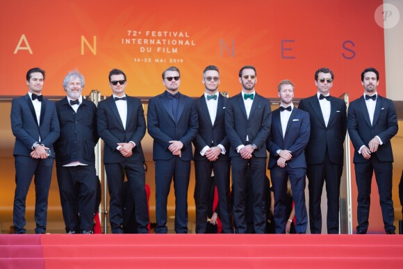 Nelson Piquet Jr., Malcolm Venville, Orlando Bloom, Leonardo DiCaprio, Andre Lotterer, Jean-Eric Vergne, Sam Bird, guest - Montée des marches du film "Le Traitre (Il Traditore)" lors du 72ème Festival International du Film de Cannes. Le 23 mai 2019 © Tiziano Da Silva / Bestimage  Red carpet for the movie "The Traitor" during the 72nd Cannes International Film festival. On may 23rd 201923/05/2019 - 