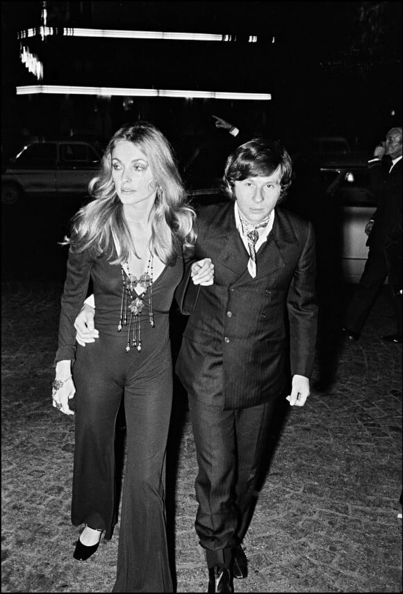 Sharon Tate et Roman Polanski à Paris en 1968