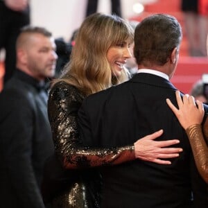 Sylvester Stallone, sa femme Jennifer Flavin et sa fille Sistine - Montée des marches du film "Rambo : First Blood" lors du 72ème Festival International du Film de Cannes. Le 24 mai 2019 © Jacovides-Moreau / Bestimage