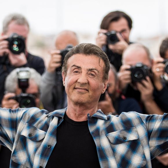 Sylvester Stallone au photocall du film "Rambo V: Last Blood" lors du 72ème Festival International du film de Cannes, France, le 24 mai 2019. © Jacovides-Moreau/Bestimage