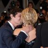Niels Schneider et sa compagne Virginie Efira - Descente des marches du film "Sibyl" lors du 72ème Festival International du Film de Cannes. Le 24 mai 2019 © Borde / Bestimage