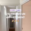 Agathe Auproux partage une vidéo de son nouvel appartement à Paris.