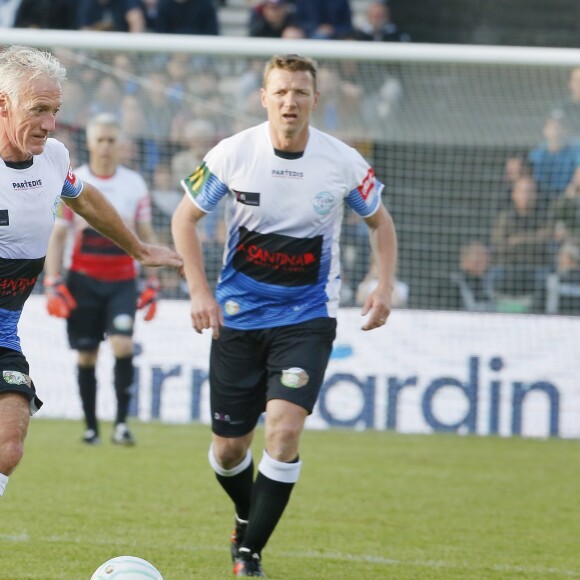 Didier Deschamps lors du "Match des légendes" (match caritatif mi-foot, mi-rugby) au profit de l'association de P.Olmeta, "Un sourire, un espoir pour la vie", qui vient en aide aux enfants malades, au stade Chaban Delmas, Bordeaux, France, le 27 Mai 2019. © Patrick Bernard/Bestimage