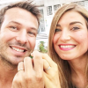 Charline et Vivien, couple qui s'est formé grâce à l'émission "Mariés au premier regard 3". En mai 2019 ils ont fêté leur premier anniversaire de mariage.