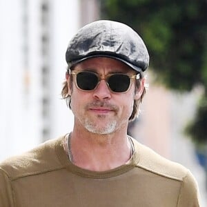 Brad Pitt en balade à Venise le 28 mai 2019.