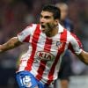 José Antonio Reyes quand il jouait pour l'Atletico Madrid en finale de Ligue Europa de l'UEFA à Monaco, le 27 août 2010.