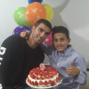 José Antonio Reyes et son fils José pour son 9e anniversaire en octobre 2016. Le footballeur espagnol est mort dans un accident de voiture le 1er juin 2019 près de Séville.