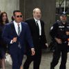 Harvey Weinstein et son avocat arrivent à la Cour suprême de New York. Le 25 avril 2019