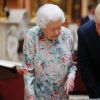 Donald Trump et son épouse Melania ont découvert une exposition spéciale sur les liens entre les Etats-Unis et la Grande-Bretagne dans la Picture Gallery au palais de Buckingham le 3 juin 2019, accompagnés par la reine Elizabeth II, le prince Charles et le prince Andrew.