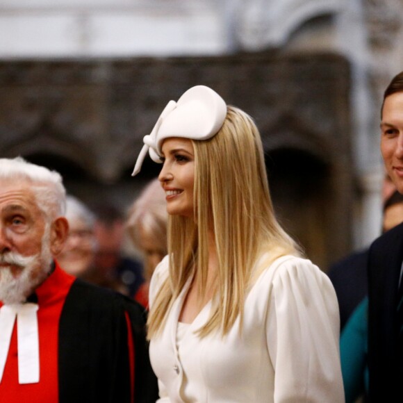 Donald Trump et sa femme Melania en visite à l'abbaye de Westminster à Londres le 3 juin 2019, où ils ont déposé une couronne de fleurs sur la tombe du soldat inconnu.