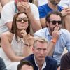 Exclusif - Le prince Félix de Luxembourg et la princesse Claire de Luxembourg dans les tribunes lors des internationaux de tennis de Roland Garros à Paris, France, le 4 juin 2019. © Jacovides-Moreau/Bestimage