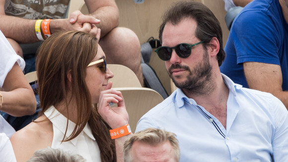 Félix et Claire de Luxembourg : Tendre baiser princier à Roland-Garros