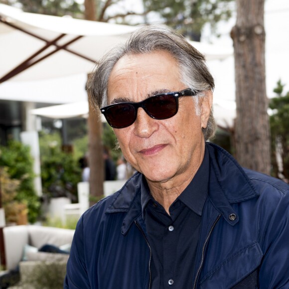 Richard Berry dans les tribunes lors des internationaux de tennis de Roland Garros à Paris, France, le 4 juin 2019. © Jean-Baptiste Autissier/Panoramic/Bestimage
