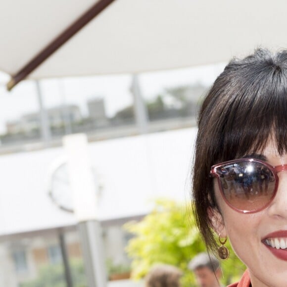 Nolwenn Leroy dans les tribunes lors des internationaux de tennis de Roland Garros à Paris, France, le 4 juin 2019. © Jean-Baptiste Autissier/Panoramic/Bestimage