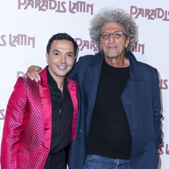 Kamel Ouali et Elie Chouraqui - Photocall de la générale "L'Oiseau Paradis" au Paradis Latin à Paris le 6 juin 2019. © Olivier Borde/Bestimage