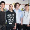Tom Parker, Siva Kaneswaran, Max George, Jay McGuiness, Nathan Sykes - People a la soiree "Q102's Jingle Ball 2012"