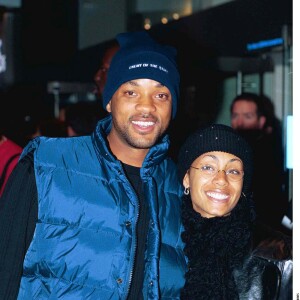Will Smith et sa femme Jada Pinkett Smith - Avant-première du film Enemy of State à Londres en 1998