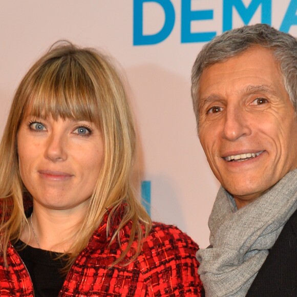 Nagui et sa femme Mélanie Page - Avant première du film "Demain tout commence" au Grand Rex à Paris le 28 novembre 2016. © Coadic Guirec/Bestimage  "Demain tout commence" Premiere at the Grand Rex in Paris, France, on November 28, 2016.28/11/2016 - Paris
