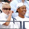 Tiger Woods et Elin Nordegren lors de la finale de l'US Open le 10 septembre 2006.