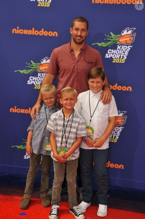 Jordan Cmeron lors de la cérémonie des Nickelodeon Kids' Choice Sports Awards le 16 juillet 2015 à Los Angeles.