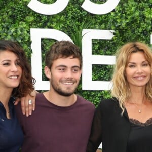 Samira Lachhab, Clément Rémiens, Ingrid Chauvin, Axel Kiener, Luce Mouchel au photocall de "Demain nous appartient" - Photocalls lors du 59ème festival de la Télévision de Monte-Carlo à Monaco, le 15 juin 2019. © Denis Guignebourg/Bestimage