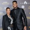 Tony Yoka et sa femme Estelle Mossely - Tapis rouge de la cérémonie du Ballon d'or France Football 2018 au Grand Palais à Paris, France, le 3 décembre 2018. © Cyril Moreau/Bestimage
