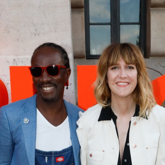 Marco Prince, Daphné Bürki - Soirée Spritz Piazza à l'occasion des 100 ans de la marque Aperol à la rotonde Stalingrad à Paris le 18 juin 2019. © Christophe Clovis / Bestimage18/06/2019 - Paris