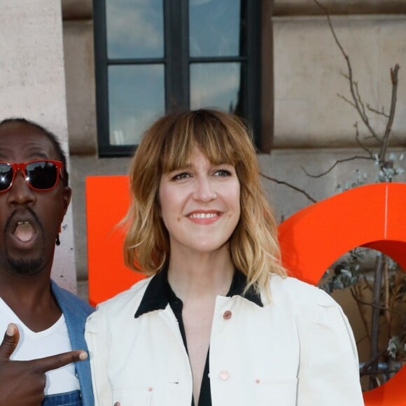 Marco Prince, Daphné Bürki - Soirée Spritz Piazza à l'occasion des 100 ans de la marque Aperol à la rotonde Stalingrad à Paris le 18 juin 2019. © Christophe Clovis / Bestimage