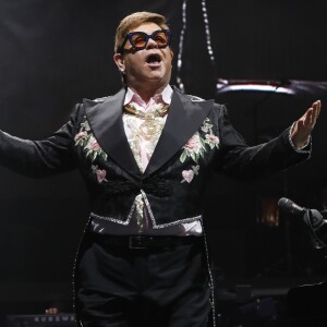 Elton John en concert à l'Accord Hotels Arena dans le cadre de sa tournée "Farewell Yellow Brick Road" à Paris, le 20 juin 2019. © Marc Ausset-Lacroix/Bestimage