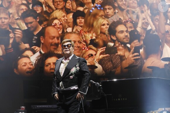 Elton John en concert à l'Accord Hotels Arena dans le cadre de sa tournée "Farewell Yellow Brick Road" à Paris, le 20 juin 2019. © Marc Ausset-Lacroix/Bestimage