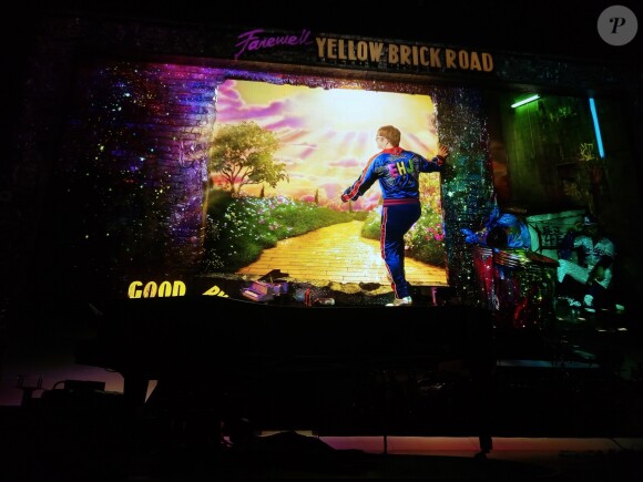 Elton John en concert à l'Accord Hotels Arena dans le cadre de sa tournée "Farewell Yellow Brick Road" à Paris, le 20 juin 2019. © Marc Ausset-Lacroix/Bestimage