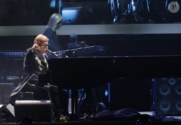 Elton John en concert à l'Accord Hotels Arena dans le cadre de sa tournée "Farewell Yellow Brick Road" à Paris, le 20 juin 2019. © Marc Ausset-Lacroix/Bestimage