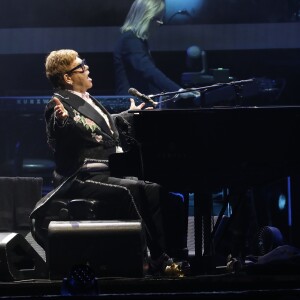 Elton John en concert à l'Accord Hotels Arena dans le cadre de sa tournée "Farewell Yellow Brick Road" à Paris, le 20 juin 2019. © Marc Ausset-Lacroix/Bestimage