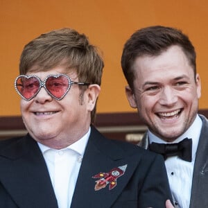 Elton John et Taron Egerton - Montée des marches du film "Rocketman" lors du 72ème Festival International du Film de Cannes. Le 16 mai 2019 © Jacovides-Moreau / Bestimage