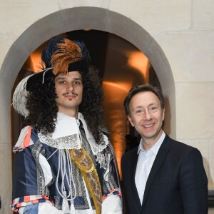 Stéphane Bern - Lancement de la collection "Pièce d'Histoire" au musée de la Monnaie de Paris le 25 mars 2019. © Coadic Guirec/Bestimage