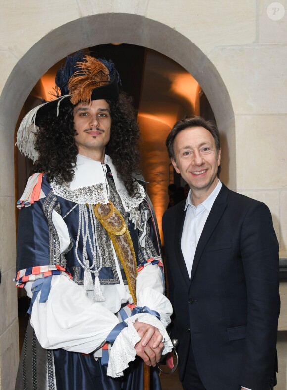 Stéphane Bern - Lancement de la collection "Pièce d'Histoire" au musée de la Monnaie de Paris le 25 mars 2019. © Coadic Guirec/Bestimage