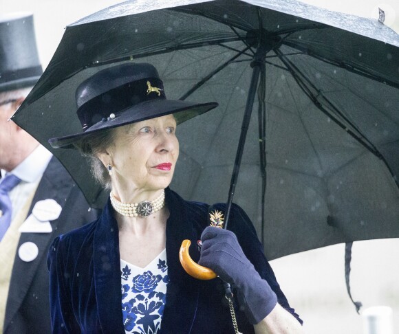 La princesse Anne d'Angleterre - La famille royale lors des courses d'Ascot 2019 le 19 juin 2019. 19 June 2019.