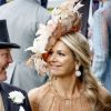 Le roi Willem-Alexander des Pays-Bas et la reine Maxima des Pays-Bas - La famille royale britannique et les souverains néerlandais lors de la première journée des courses d'Ascot 2019, à Ascot, Royaume Uni, le 18 juin 2019.