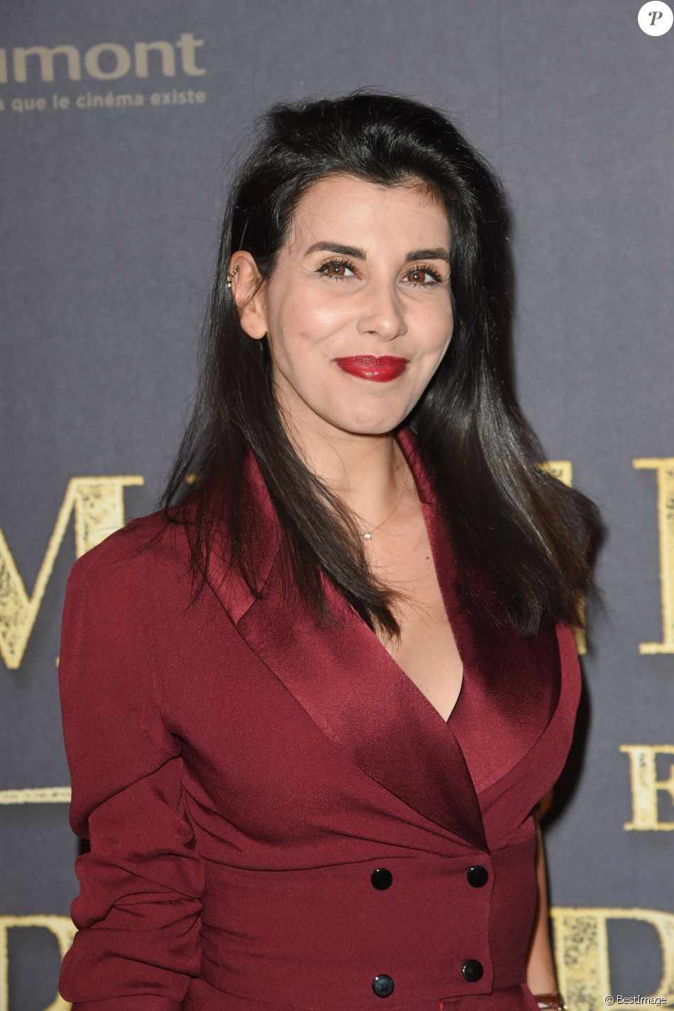 Reem Kherici à l'avant-première du film policier L'Empereur de Paris au
