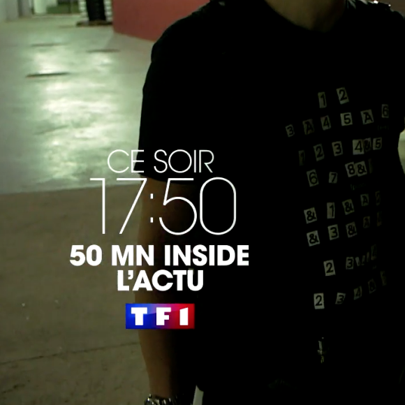 Alizée et Grégoire Lyonnet dans "50' Inside" sur TF1 le 29 juin 2019 à 17h50.