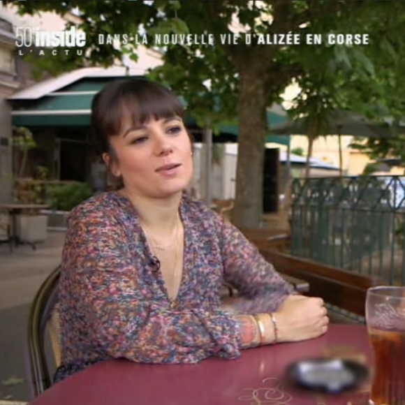 Alizée et Grégoire Lyonnet se confient dans "50' Inside", samedi 29 juin 2019 sur TF1.