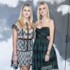 Valentina Ferragni et sa soeur Chiara Ferragni assistent au défilé de mode Haute-Couture automne-hiver 2019/2020 "Christian Dior" à Paris. Le 1er juillet 2019.
