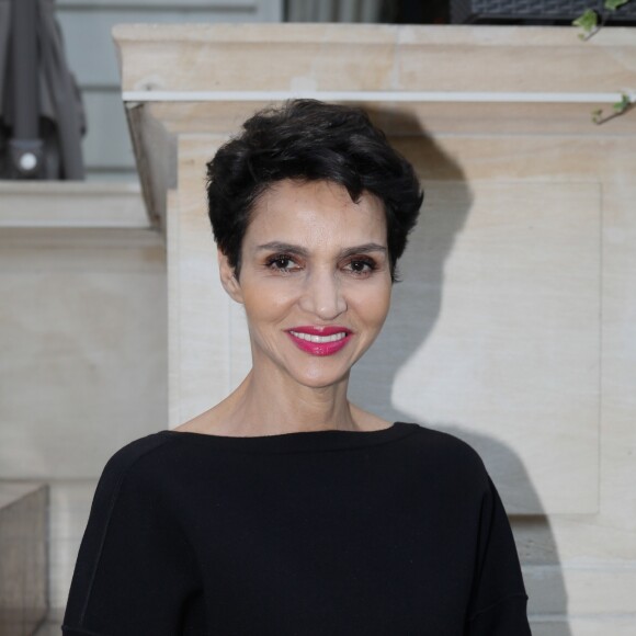 Farida Khelfa à la soirée de lancement du parfum "7 lovers" de Carine Roitfeld à l'hôtel Peninsula de Paris, France, le 1er juillet 2019. © Veeren-Clovis/Bestimage