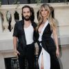 Heidi Klum et son fiancé Tom Kaulitz arrivent à la soirée de lancement du parfum "7 lovers" de Carine Roitfeld à l'hôtel Peninsula de Paris, France, le 1er juillet 2019. © Veeren-Clovis/Bestimage