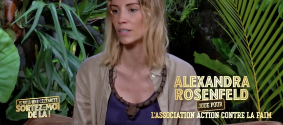 Alexandra Rosenfeld - "Je suis une célébrité, sortez-moi de là", le 23 juillet 2019 sur TF1.