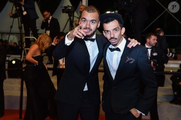 Bigflo et Oli - Montée des marches du film "Diego Maradona" lors du 72ème Festival International du Film de Cannes. Le 19 mai 2019 © Giancarlo Gorassini / Bestimage