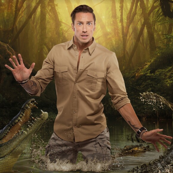 Frédérick Bousquet, photo officielle de "Je suis une célébrité sortez-moi de là !", sur TF1