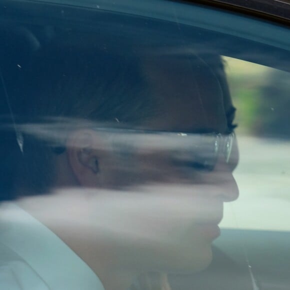 Le prince William et la duchesse Catherine de Cambridge le 6 juillet 2019 à Windsor, arrivant pour la baptême de leur neveu Archie Mountbatten-Windsor, fils du prince Harry et de la duchesse Meghan de Sussex.